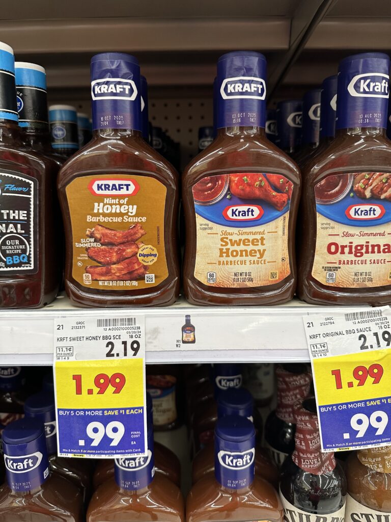 kraft bbq sauce kroger shelf image (1)