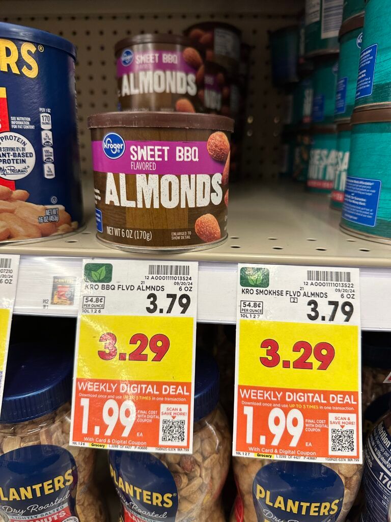 kroger almonds shelf image (1)