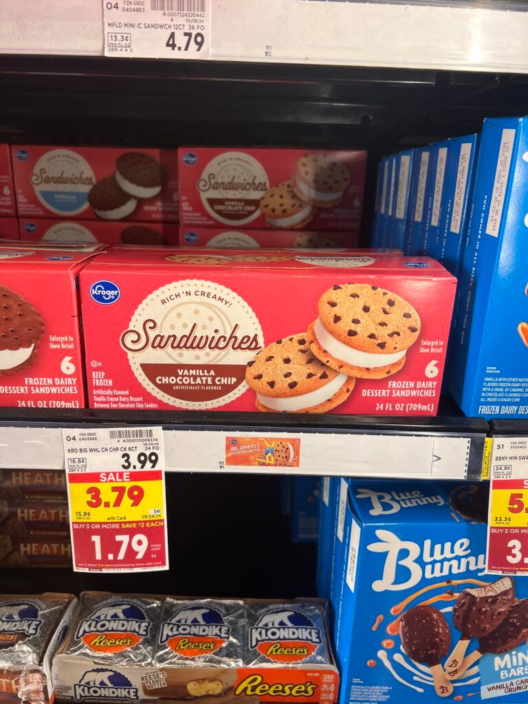 kroger ice cream sandwiches shelf image (3)