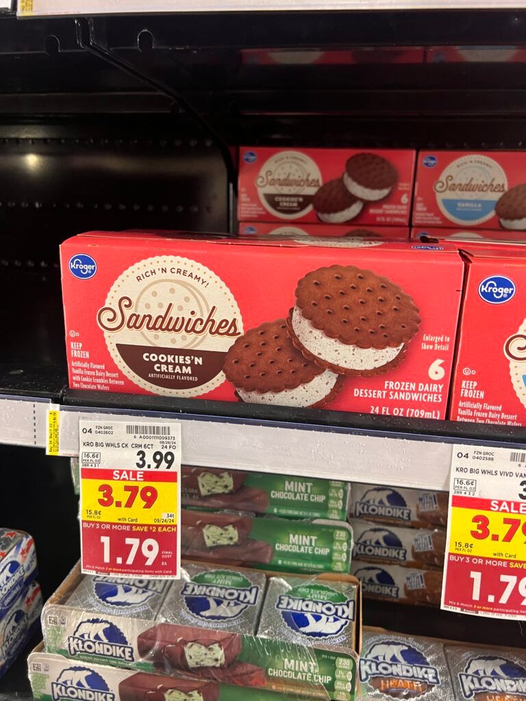 kroger ice cream sandwiches shelf image (3)