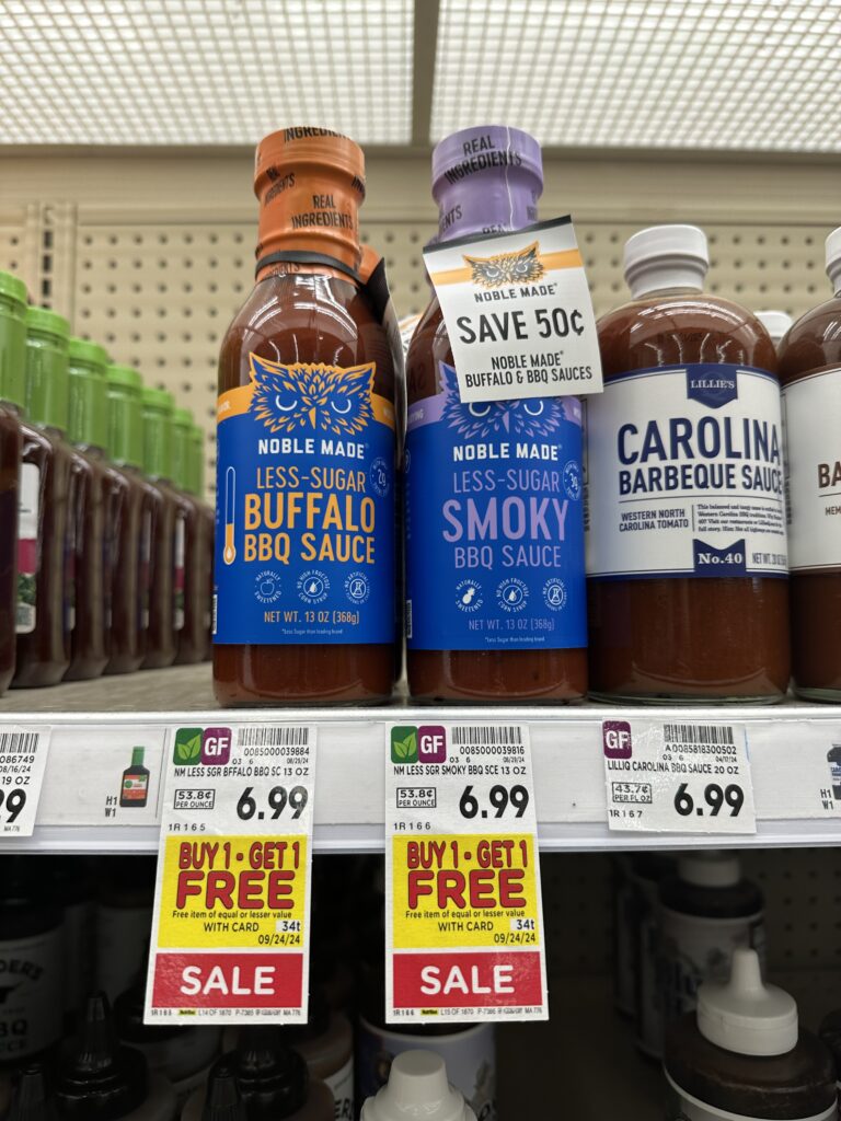 noble made sauces kroger shelf image (2)