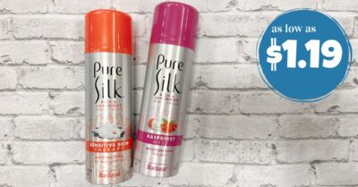 pure silk shave cream kroger krazy