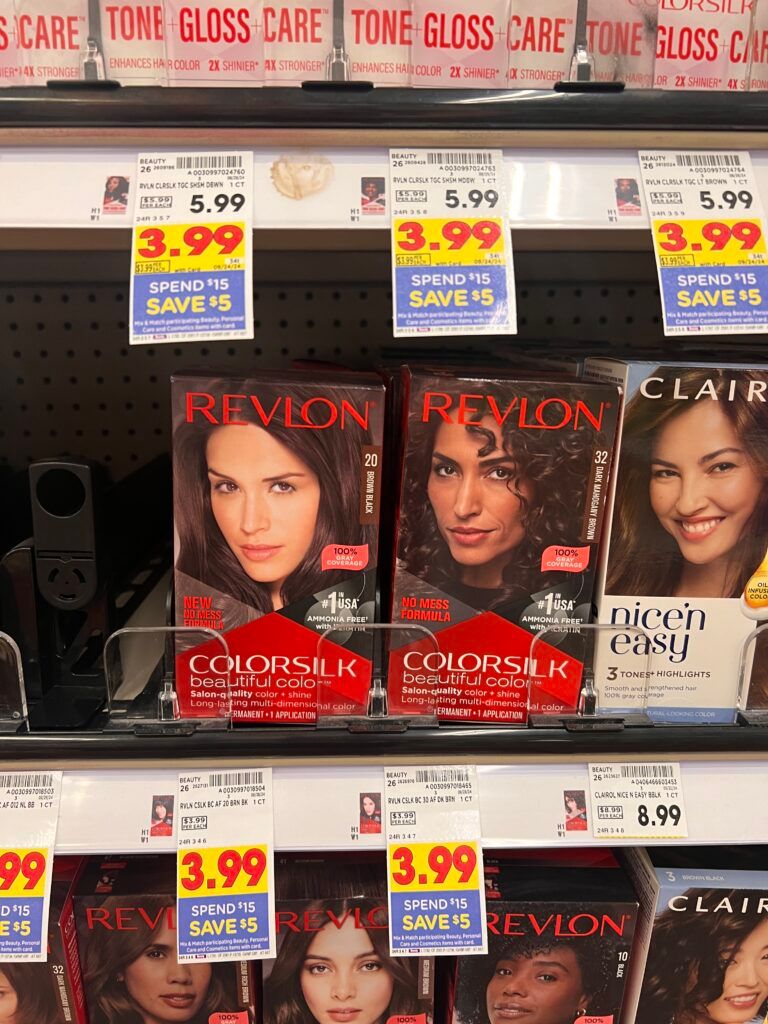 revlon colorsilk kroger shelf image (1)