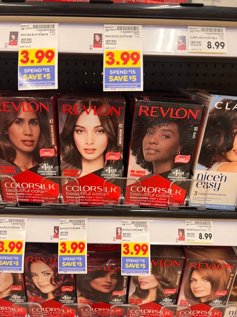 revlon colorsilk kroger shelf image (1)