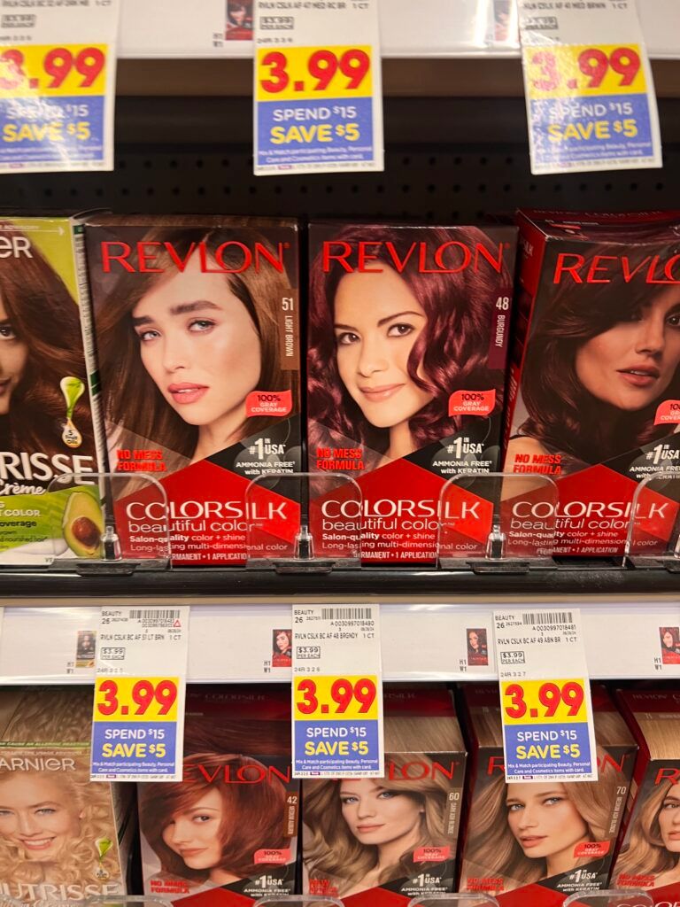 revlon colorsilk kroger shelf image (1)