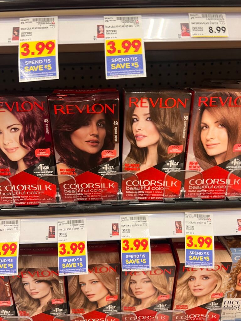 revlon colorsilk kroger shelf image (1)