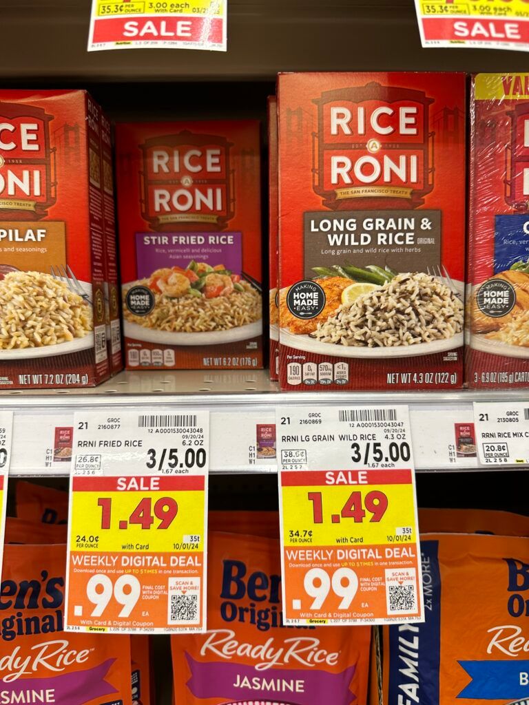 rice a roni kroger shelf image (1)