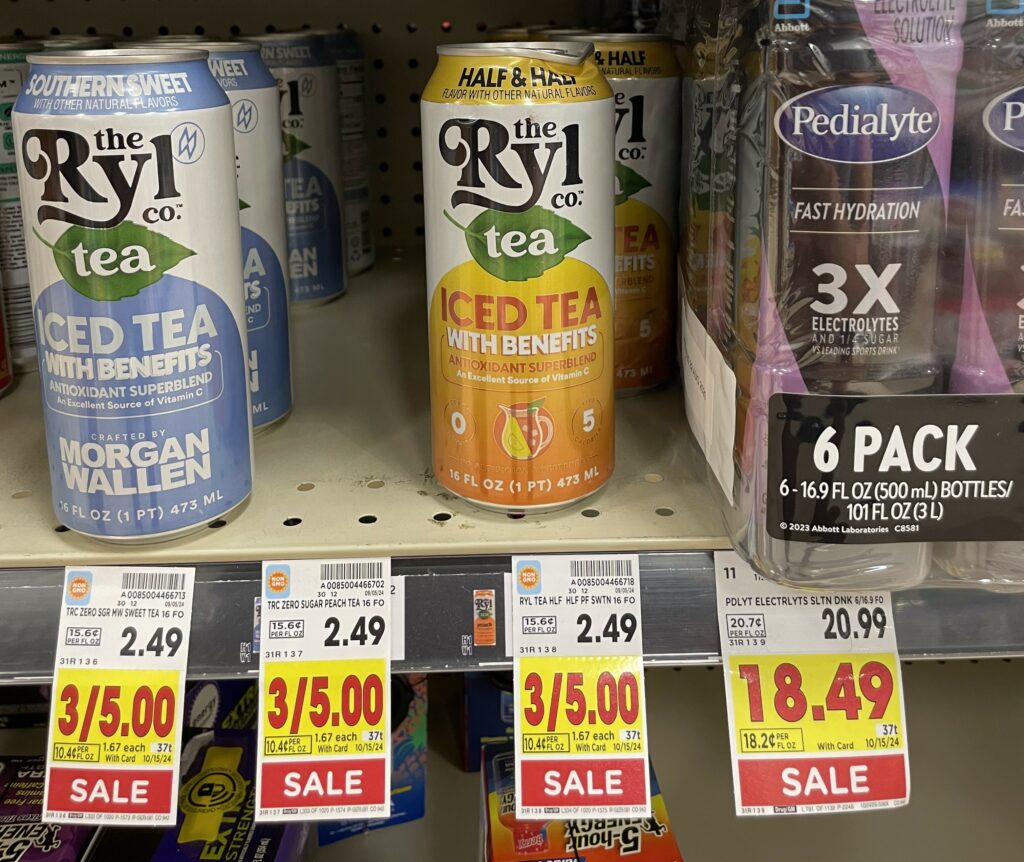 ryl tea kroger shelf image