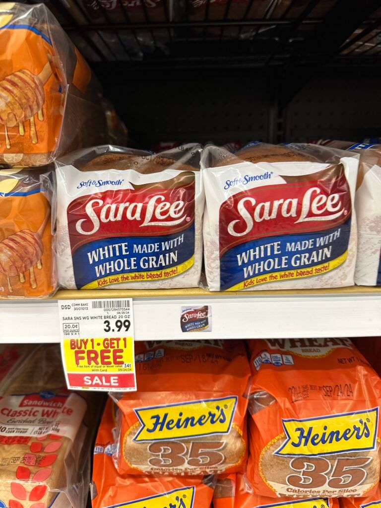 sara lee bread kroger shelf image (1)