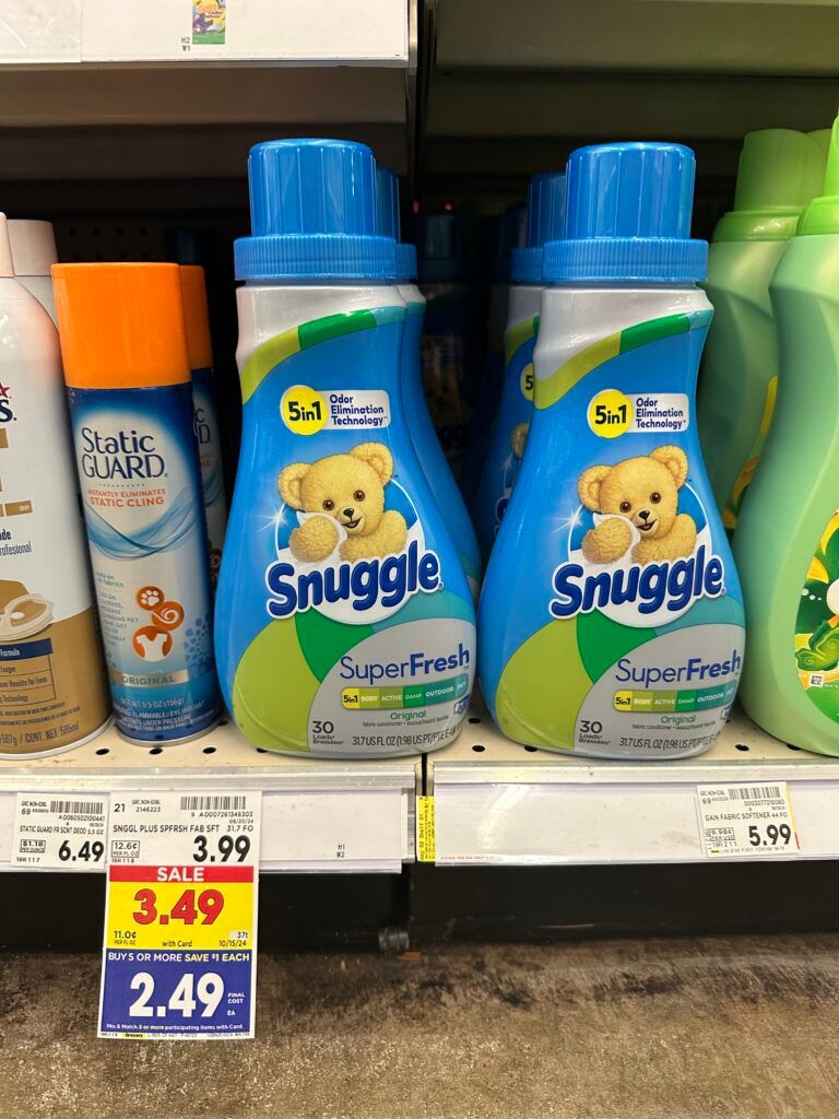 snuggle fabric softener kroger shelf image (2)