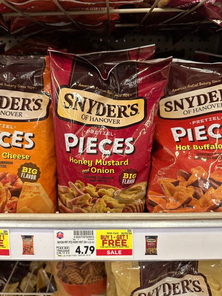 snyders pretzels kroger shelf image (1)