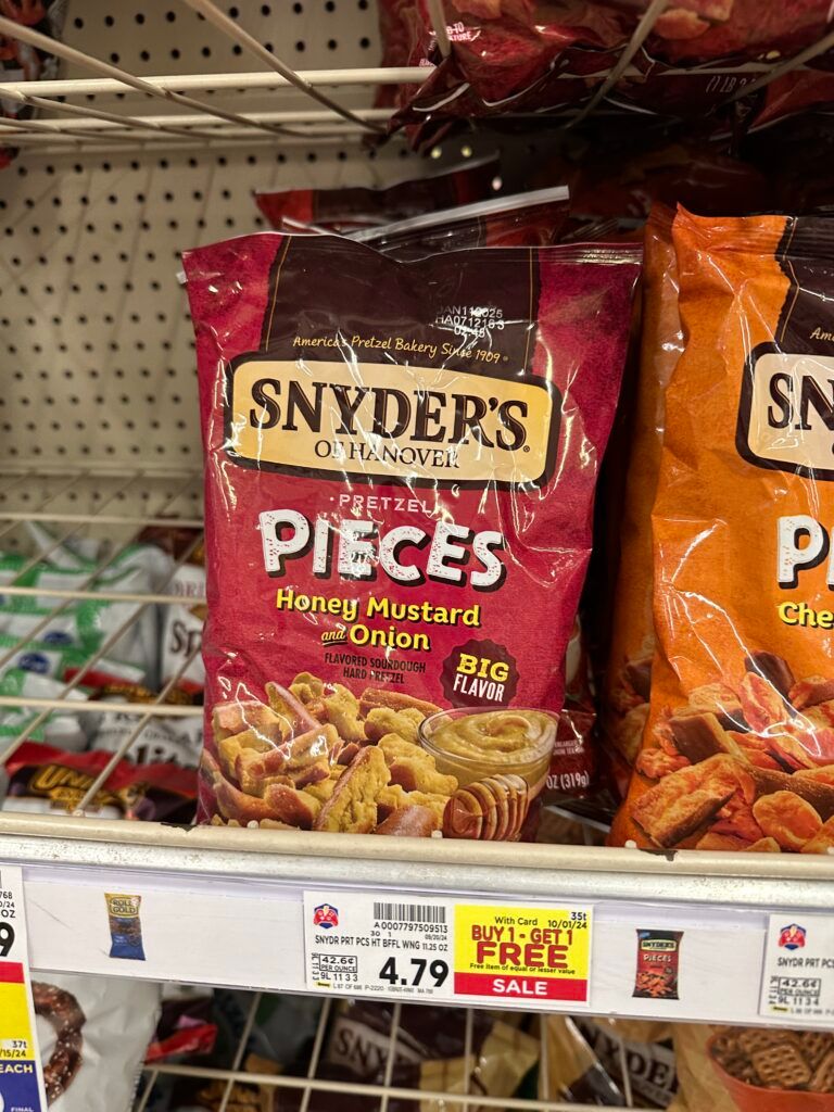 snyders pretzels kroger shelf image (1)