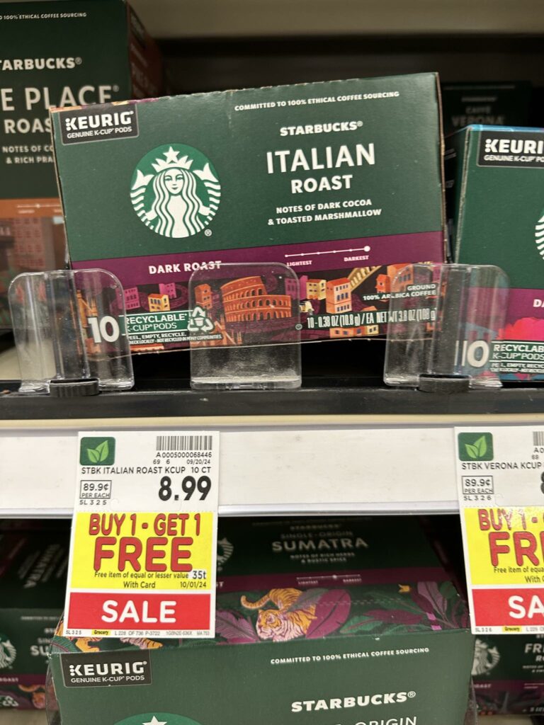 starbucks coffee kroger shelf image (1)