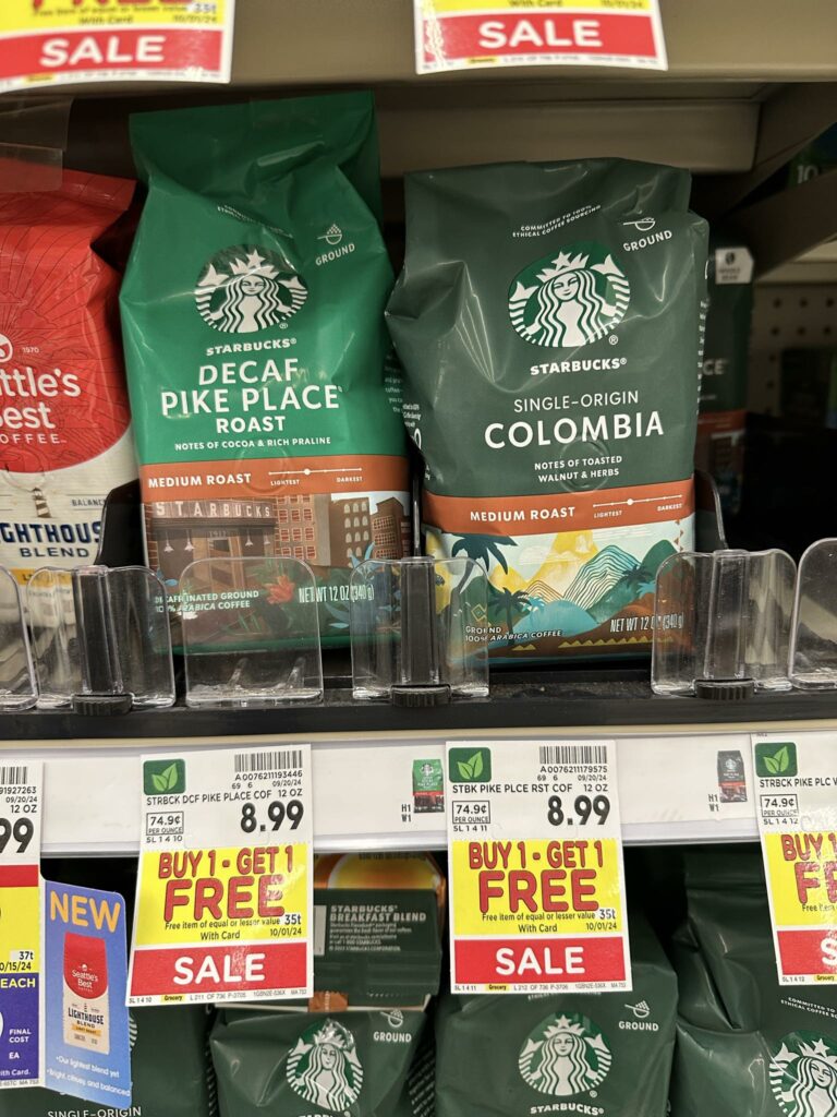 starbucks coffee kroger shelf image (1)