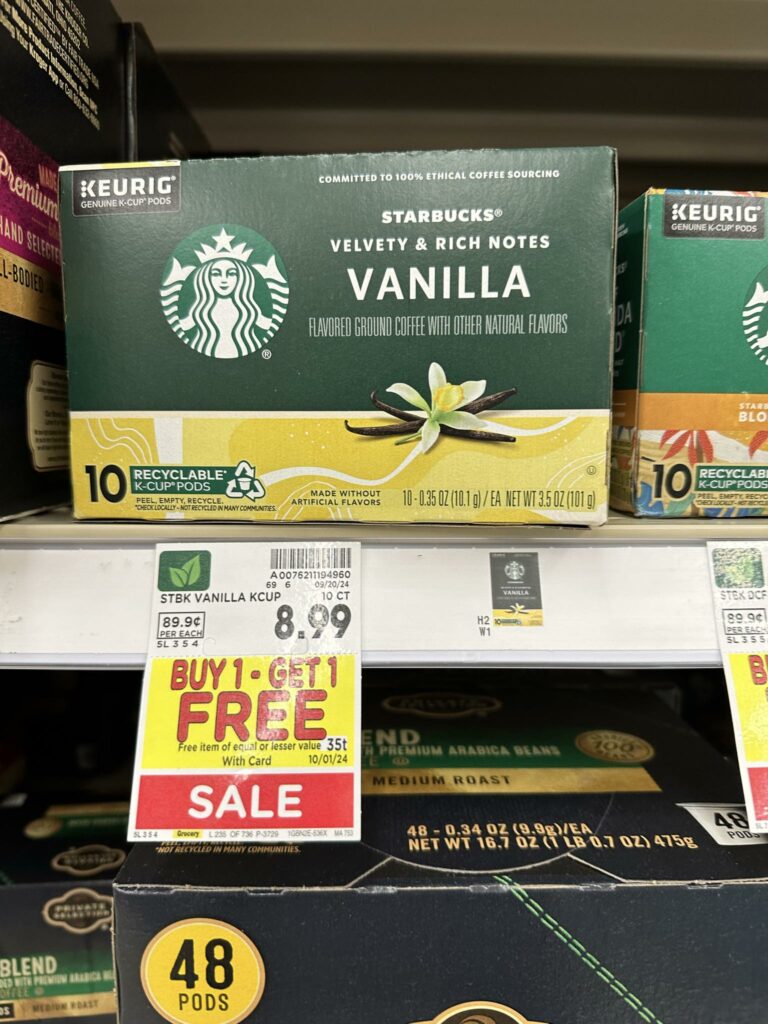 starbucks coffee kroger shelf image (1)