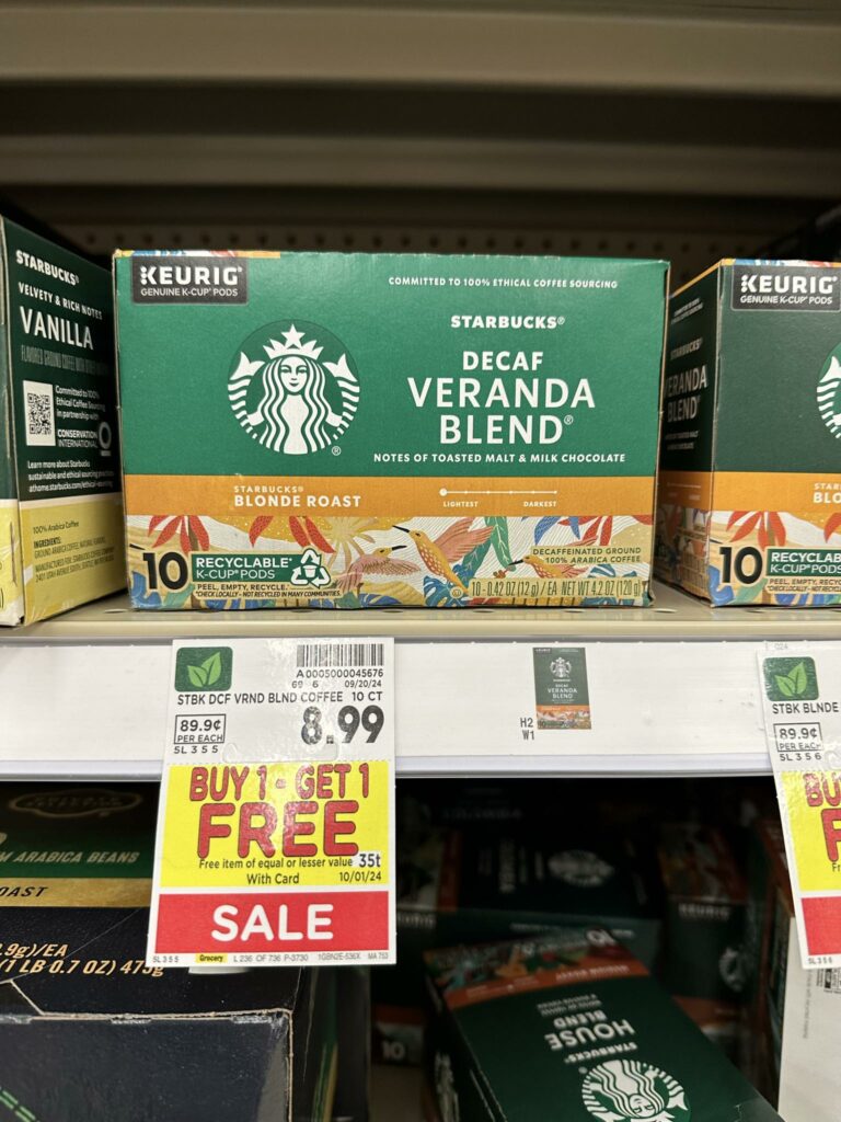 starbucks coffee kroger shelf image (1)