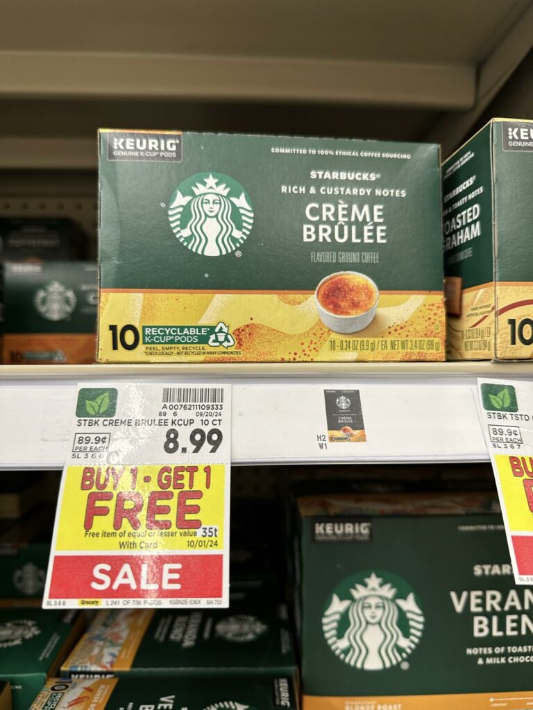 starbucks coffee kroger shelf image (1)