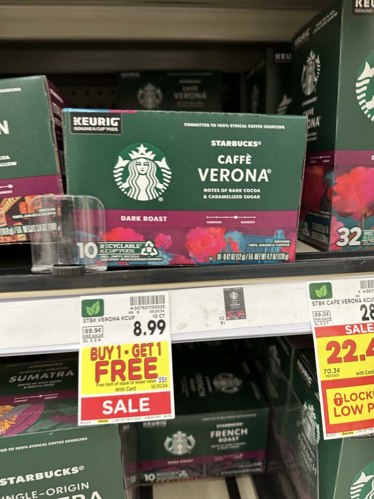 starbucks coffee kroger shelf image (1)