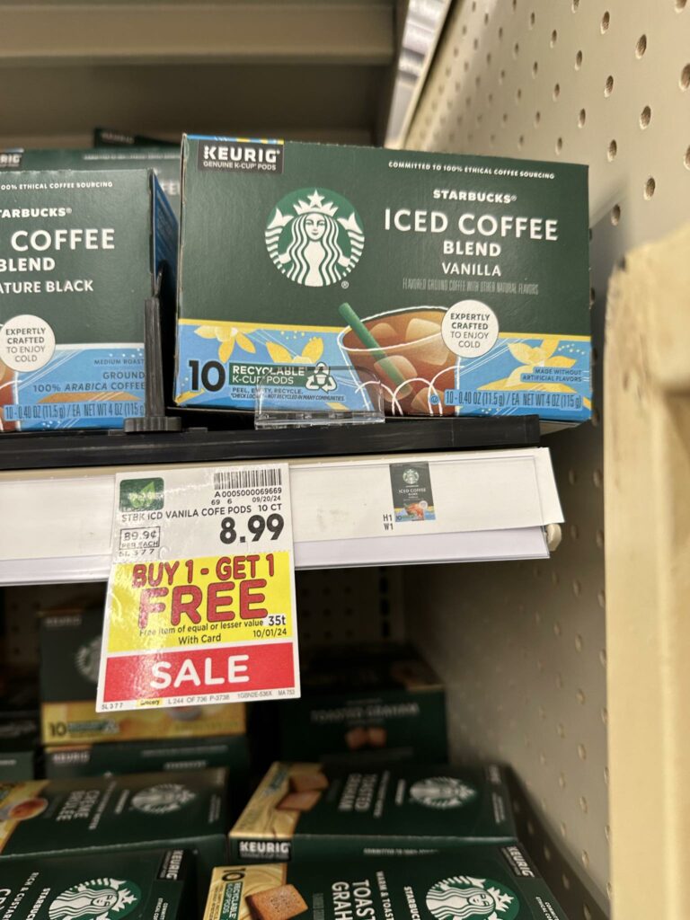 starbucks coffee kroger shelf image (1)