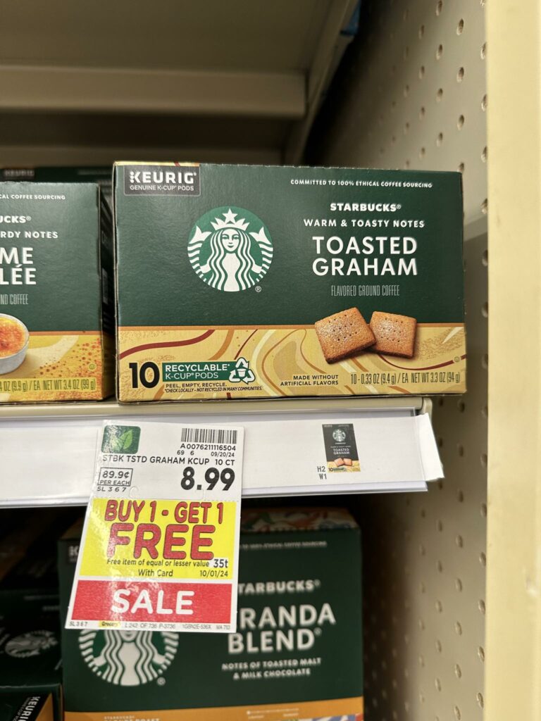 starbucks coffee kroger shelf image (1)