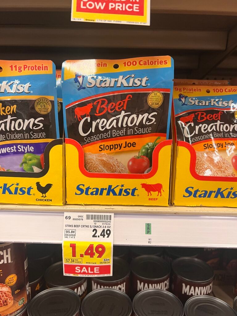 starkist beef creations kroger shelf image (1)