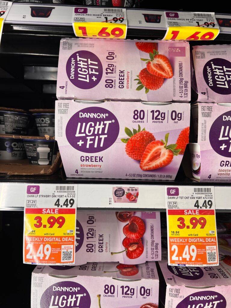 yogurt light and fit kroger shelf image (1)