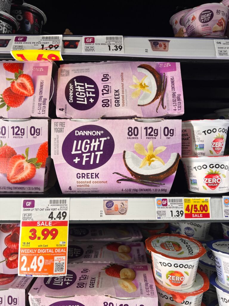 yogurt light and fit kroger shelf image (1)