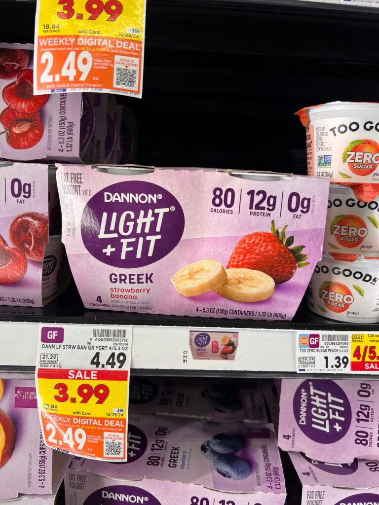 yogurt light and fit kroger shelf image (1)