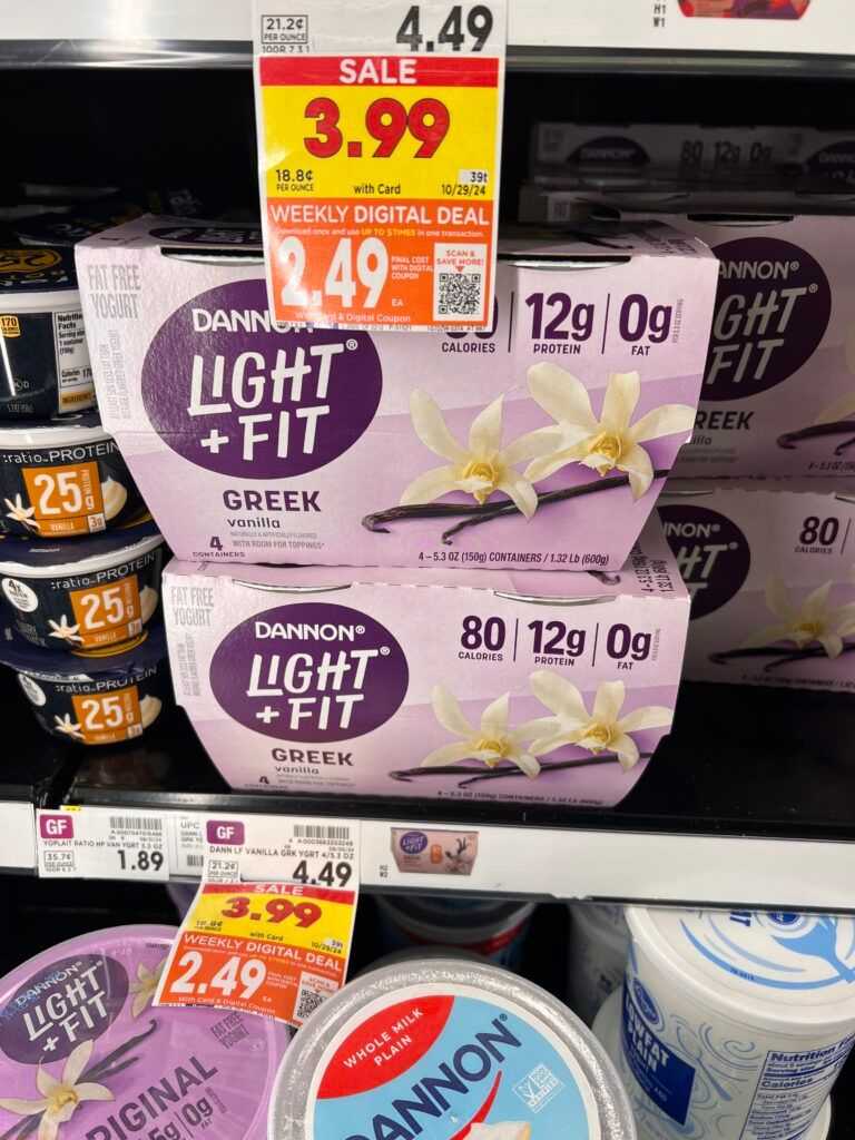 yogurt light and fit kroger shelf image (1)