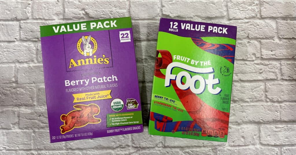 Annie's and Betty Crocker Fruit Snacks Kroger