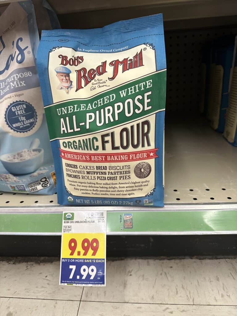 Bob's Red Mill Flour kroger shelf image (3)