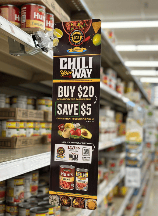 Chili Your Way Kroger Shelf Image