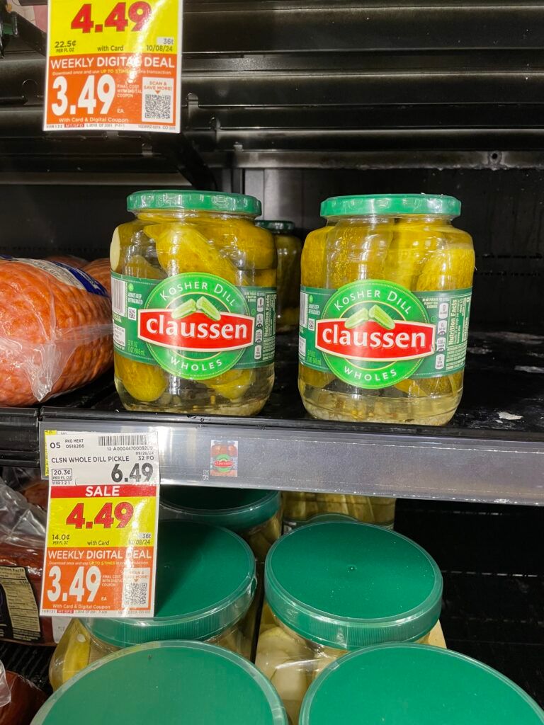 Claussen Pickles Kroger Shelf image 