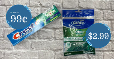 Crest Toothpaste and Oral-B Floss Picks Kroger Krazy