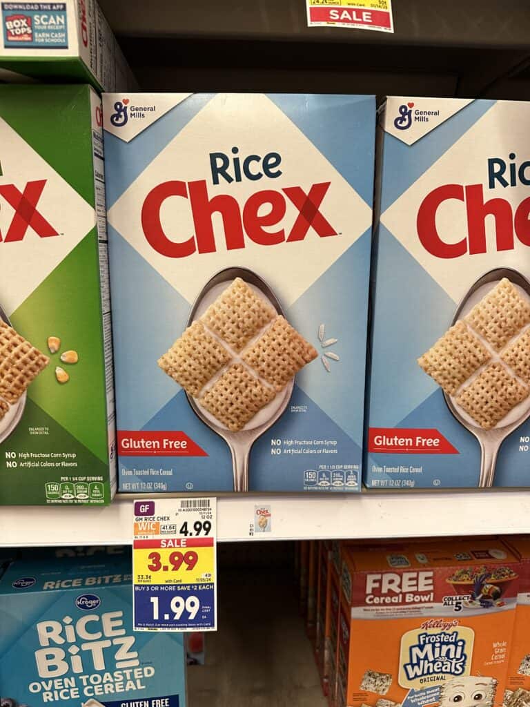 GM chex cereal kroger shelf image (1)