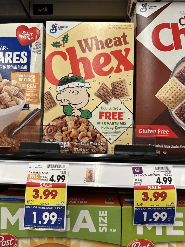 GM chex cereal kroger shelf image (1)