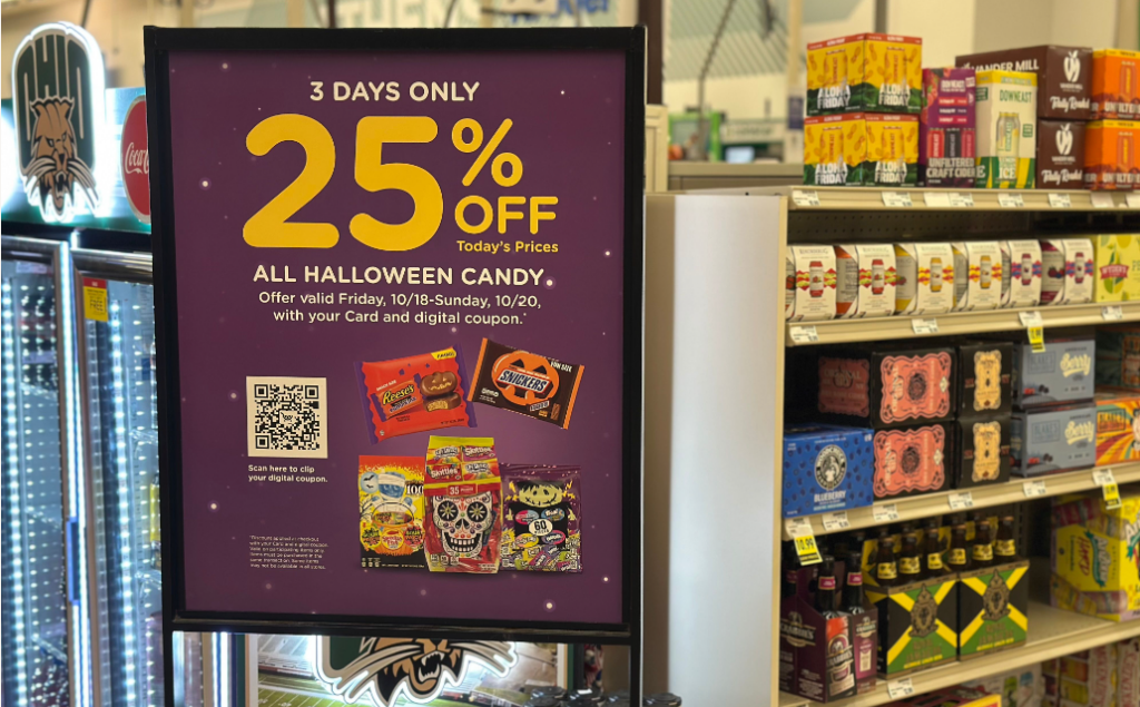 Halloween 3 day candy sale kroger