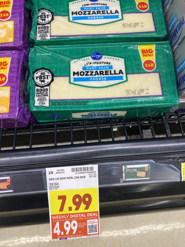 Kroger Cheese Shelf Image 