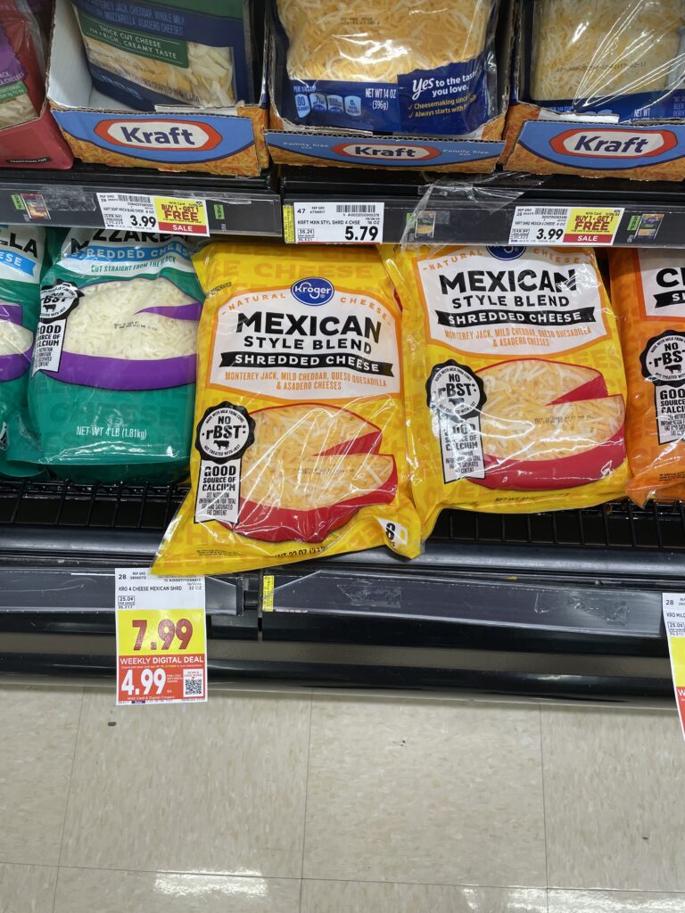 Kroger Cheese Shelf Image 