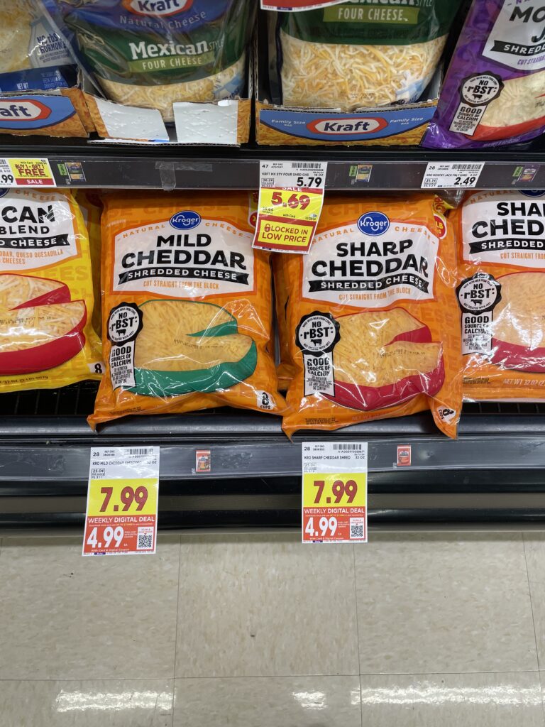 Kroger Cheese Shelf Image 