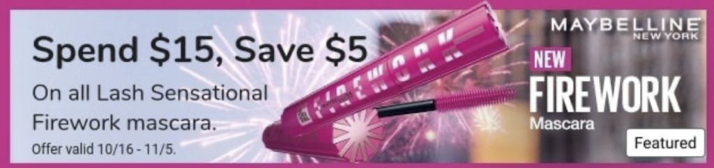 Maybelline Lash Sensational Firework Mascara kroger