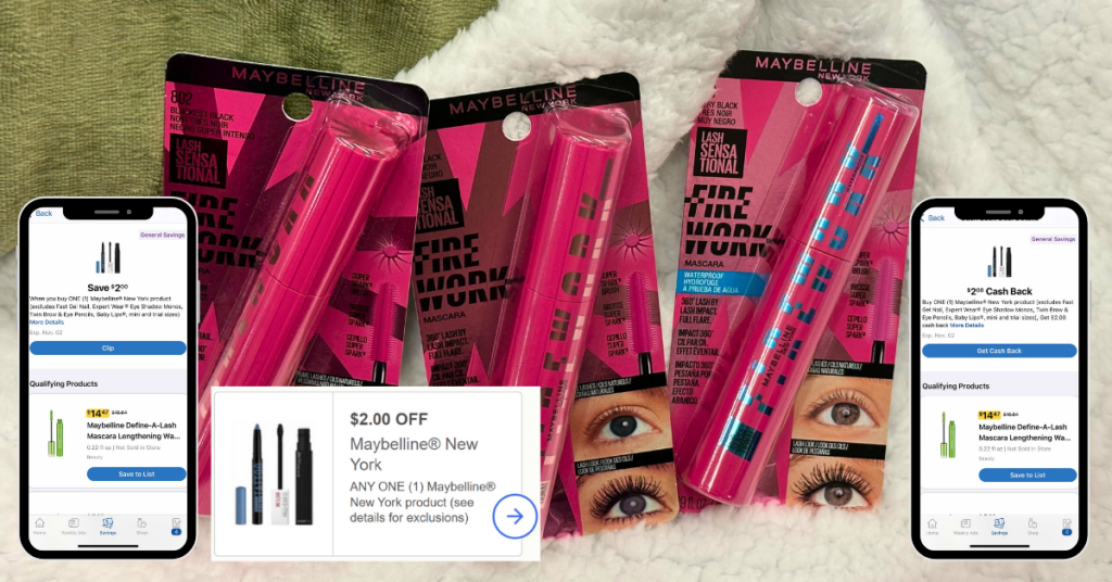 Maybelline Lash Sensational Mascara Coupons Kroger