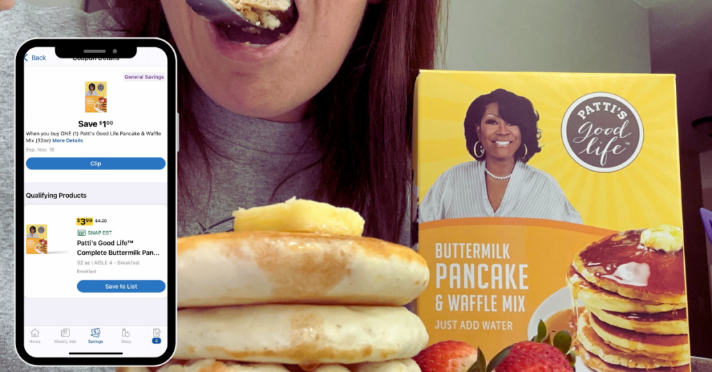 Patti's Buttermilk Pancake & Waffle Mix Kroger Digital Coupon