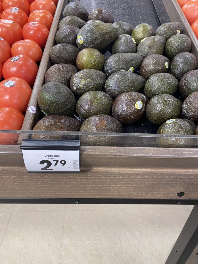 Kroger Large Avocado Shelf Image