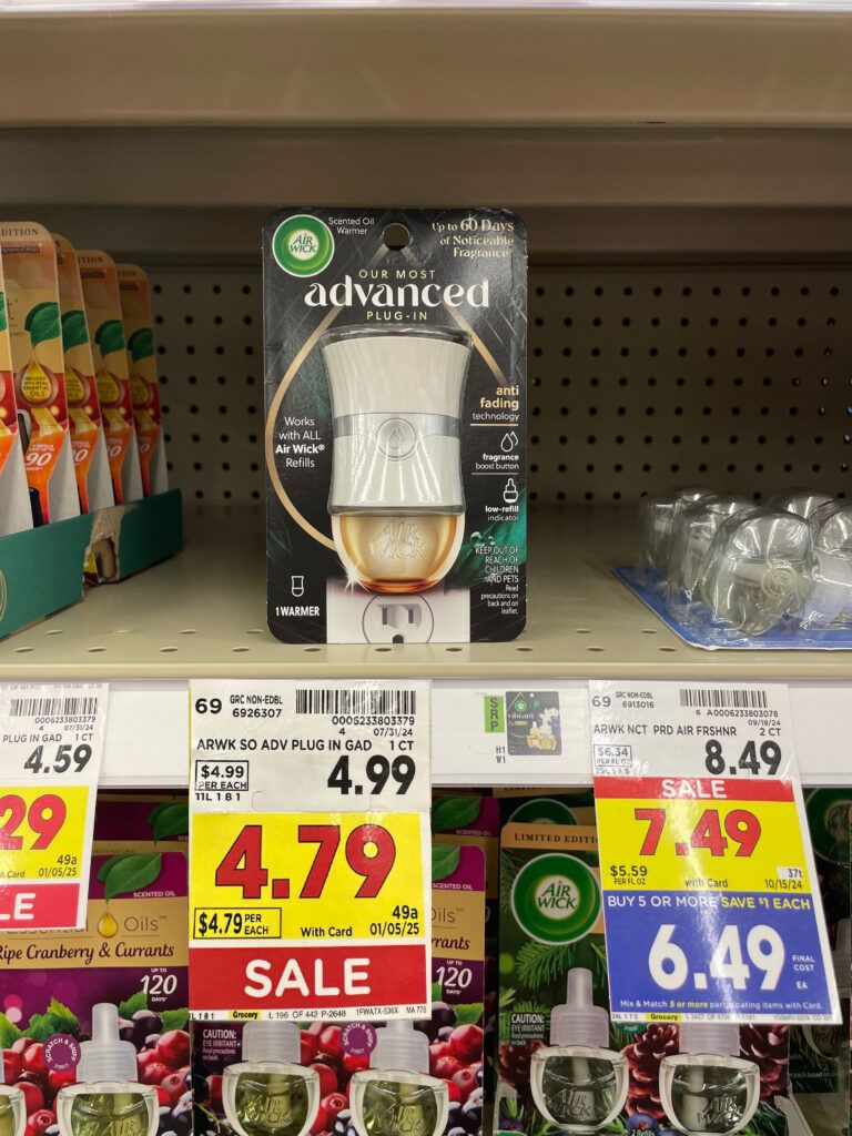 air wick kroger shelf image