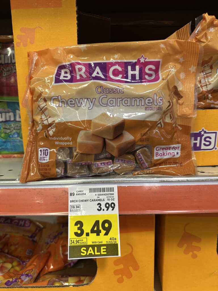 brach's chewy caramels kroger shelf image