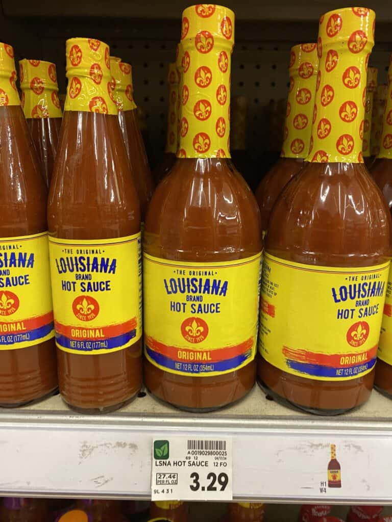 louisiana hot sauce kroger shelf image