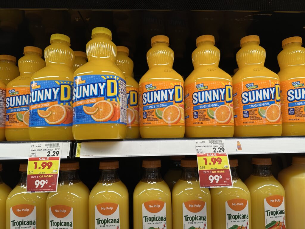 sunny d kroger shelf image