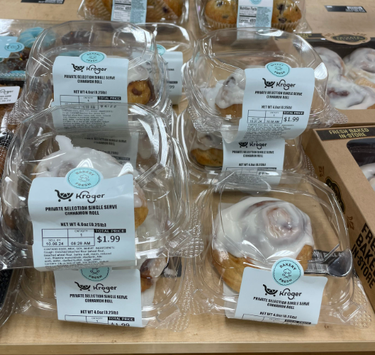 Private Selection Cinnamon Roll Kroger Shelf Image