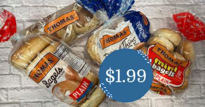 Thomas' bagels, muffins and swirl bread kroger krazy